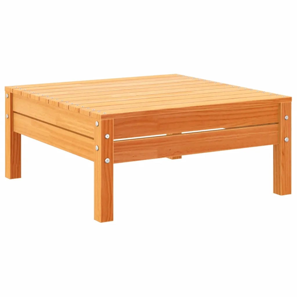 Set Divani Giardino 8 pz con Cuscini Marrone Cera Massello Pino 3299482