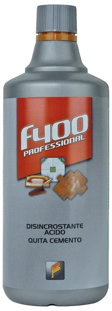 12pz disincrostante acido forte per cemento f400 1 lt cod:ferx.57028