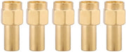 Terminatore RF Coassiale Maschio - 5 Pezzi - Alta Qualità Rame - 50 Ohm - Prestazioni affidabili - Adatto per cavi coassiali - Modello a27