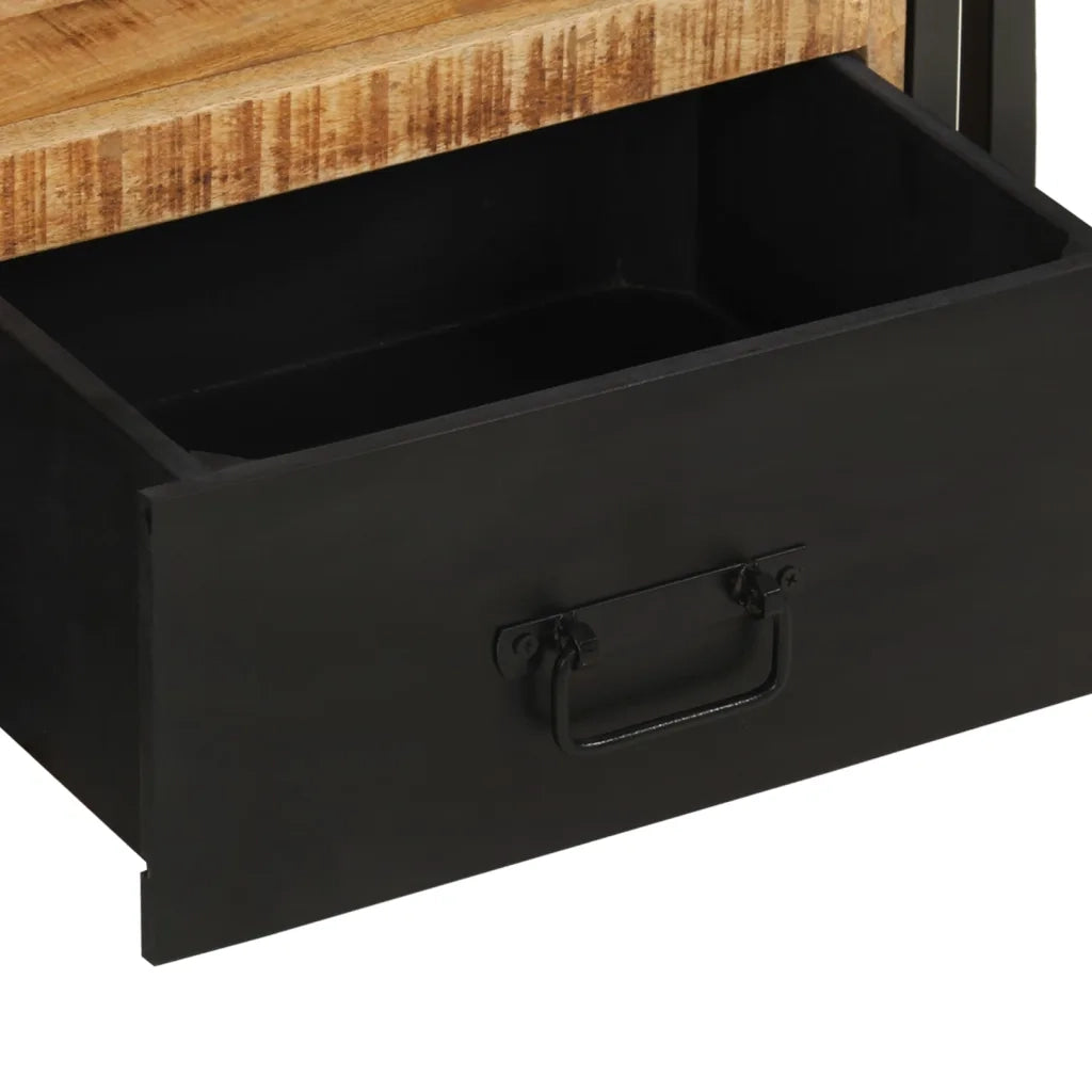 Mobile Porta TV 120x30x40 cm in Legno Massello di Mango 338466