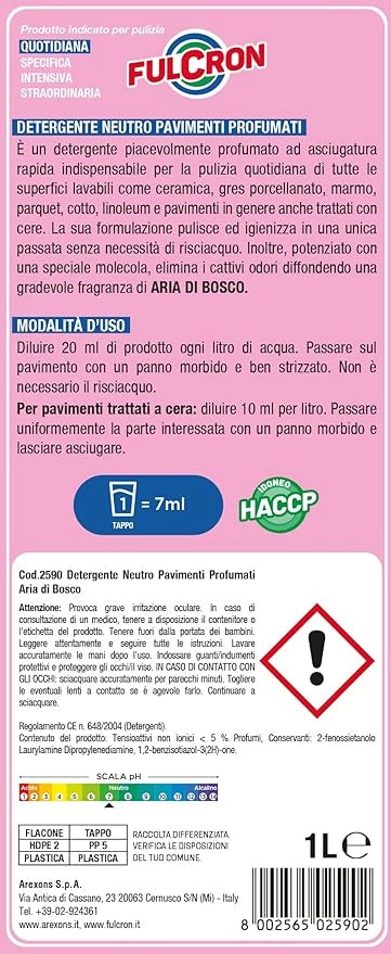 AREXONS FULCRON PAVIMENTI ARIA DI BOSCO  1 L- 12,0 pz