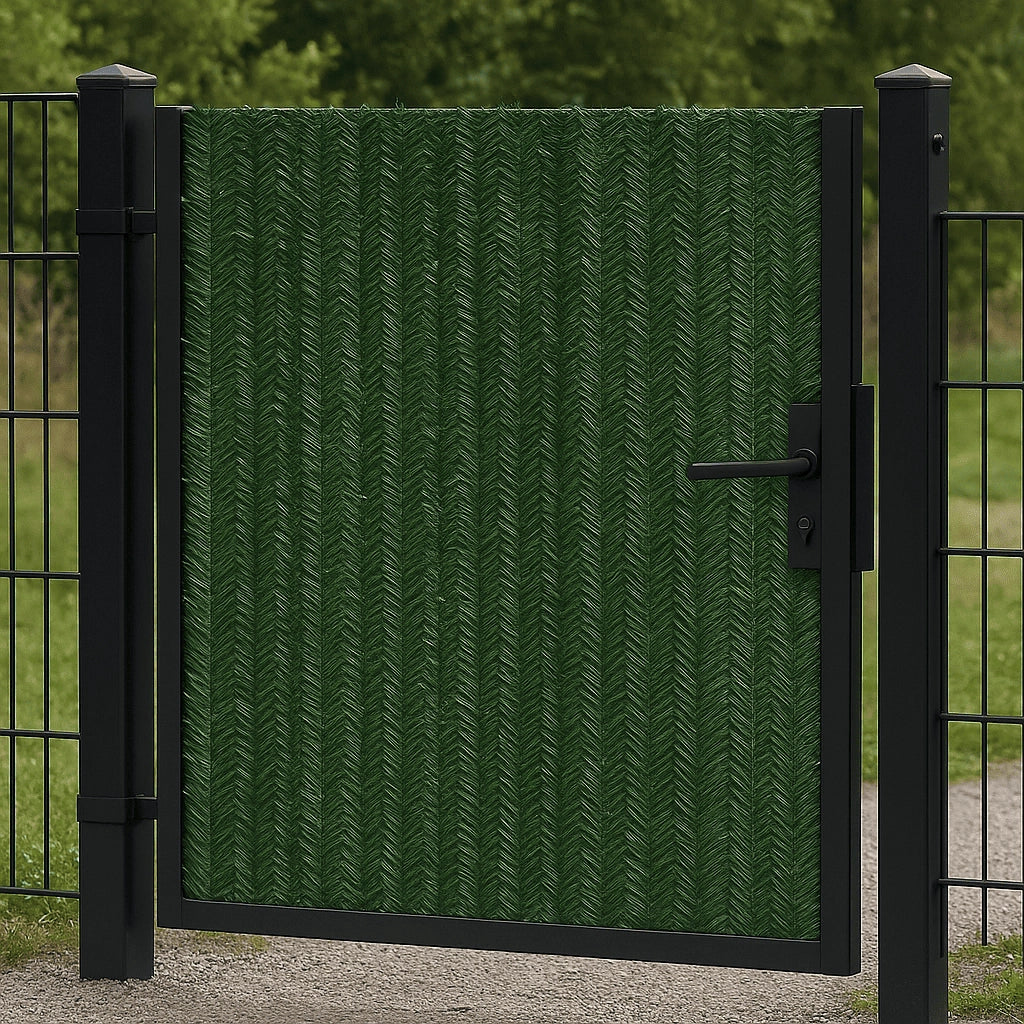 Arelle Sempreverdi Abete siepe artificiale H100x300 cm Giardino terrazzo 2 pz.