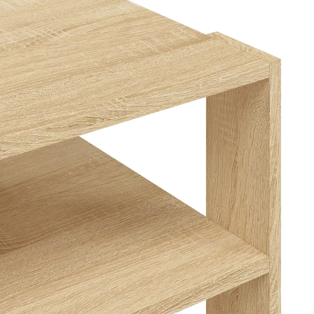 Tavolino salotto | Tavolino da caff¨¨ | Tavolino da Soggiorno Rovere Sonoma 58x58x40cm Legno Multistrato