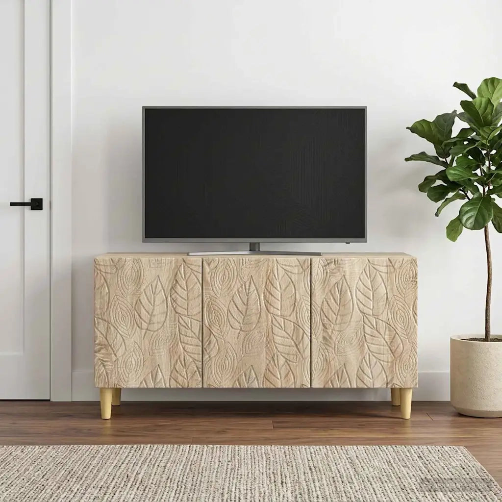Mobile TV 99 x 34,5 x 50 cm Rovere Sonoma Legno ingegnerizzato 895177