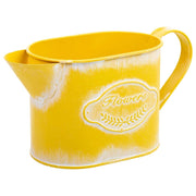 Annaffiatoio in metallo giallo 20,5x8,5x105/11h cm