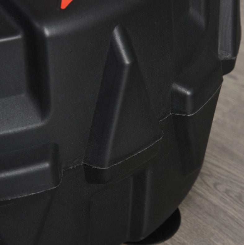 Sacco da boxe autoportante 60x60x180 cm nero in PU con base a ventose