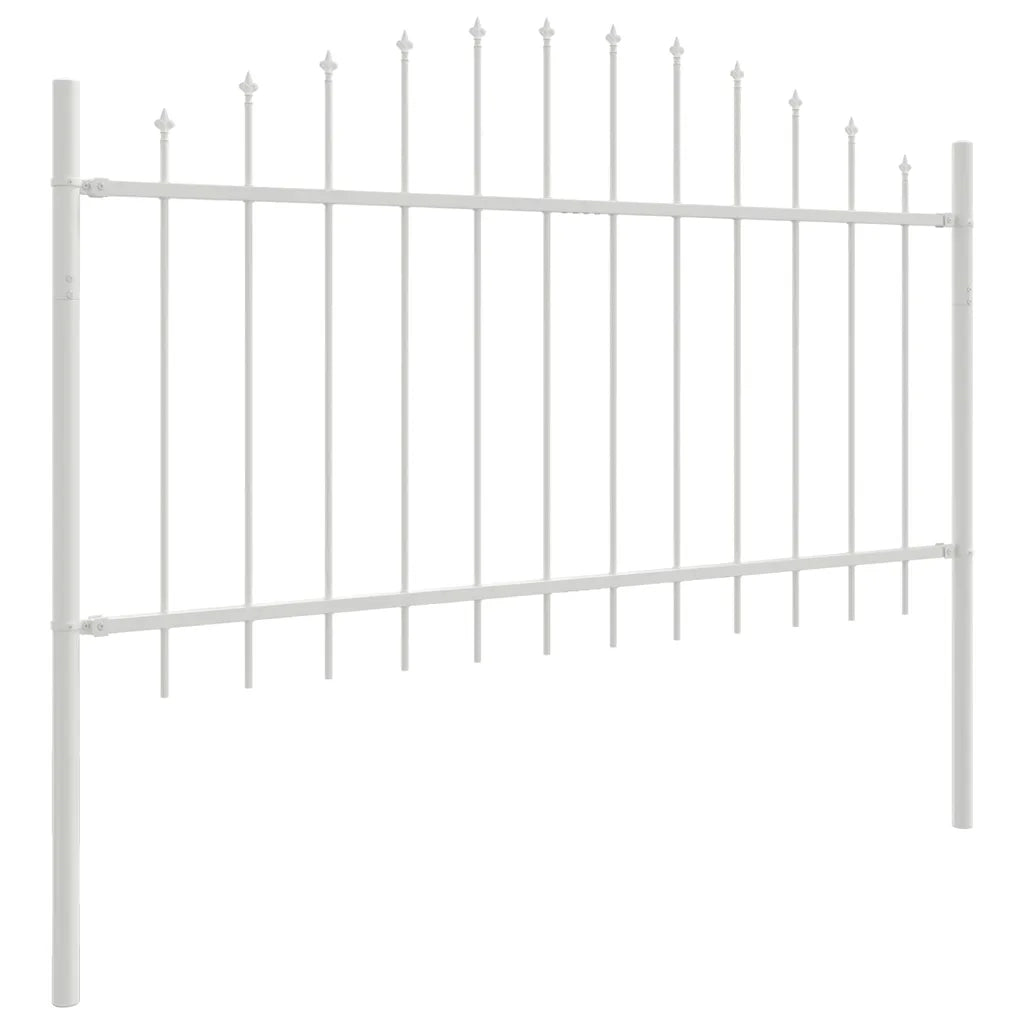 Recinzione per Giardino 6 pcs Bianco 170 x 140 cm 3360161
