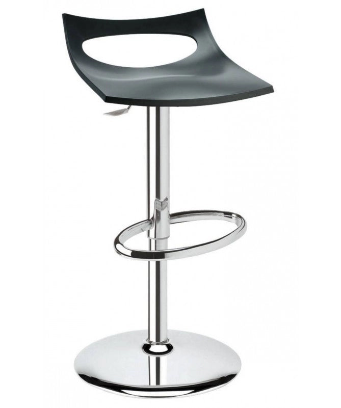 Sgabello in tecnopolimero Diavoletto Made in Italy SCAB DESIGN - Antracite Art. 2224