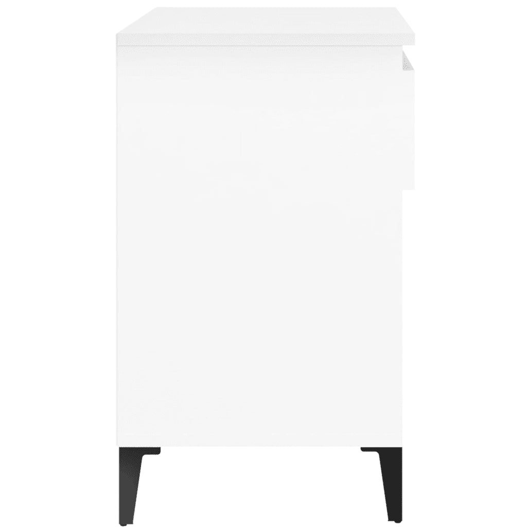 Scarpiera Bianca 70x36x60 cm in Legno Multistrato 819764