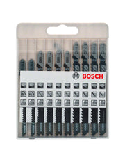 Set di 10 Lame per seghetto alternativo BOSCH Basic for Wood (2 607 010 629)