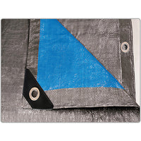 TELONE OCCHIELLATO 'EXTRA PESANTE' mt 5 x 8 - 280 gr/mq.  - SANGIORGIO