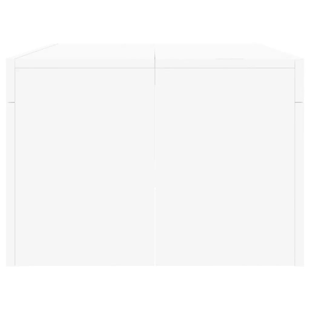 Tavolino da Salotto Bianco 102x50x36 cm in Legno Multistrato