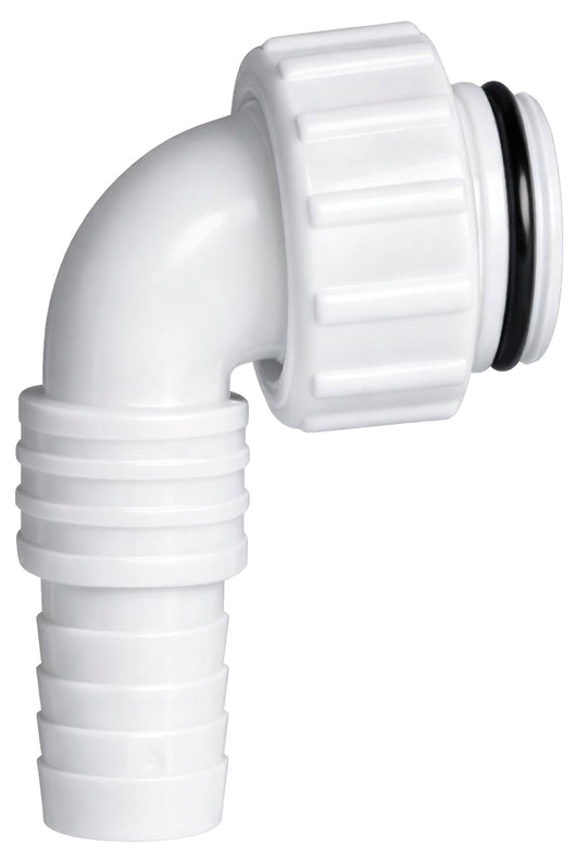 PORTAGOMMA CURVO PER LAVATRICE/LAVASTOVIGLIE CON GHIERA E GUARNIZIONE Attacco 1'' 10.00 pz