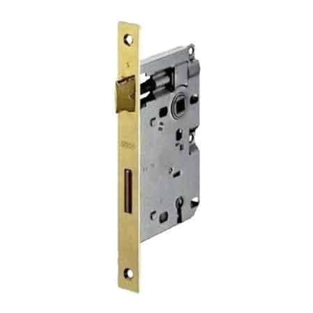 SERRATURE PER PORTE IN LEGNO PATENT BORDO QUADRO 'MOD. 570' AGB E50 - Bronzata - AGB