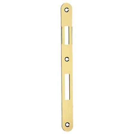 CONTROPIASTRA PER SERRATURE PATENT GRANDE BORDO TONDO AGB Col. Bronzata - AGB