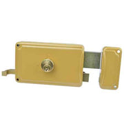 SERRATURA PORTONCINO 'P30' FACCHINETTI E60 Sx - Scatola mm 120x85 - FACCHINETTI