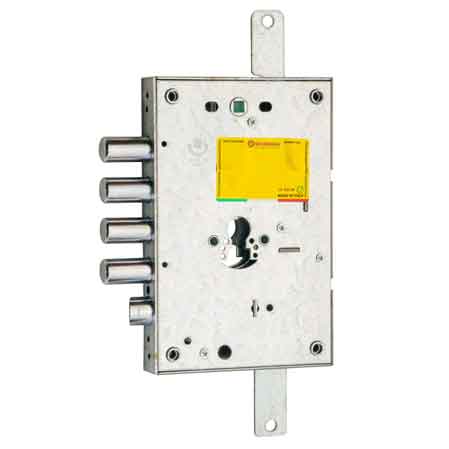 SERRATURE PER PORTE BLINDATE CILINDRO EUROPEO '2601' SECUREMME E63 - Interasse pistoni 37 mm - SECUREMME