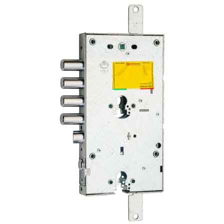 SERRATURE PER PORTE BLINDATE DOPPIO CILINDRO EUROPEO '2631' SECUREMME E63 - Interasse pistoni 28 mm - SECUREMME