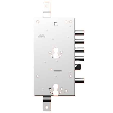 SERRATURA PORTE BLINDATE DOPPIO CILINDRO EUROPEO '50228/50237' CIPIERRE E60 - Interasse catenacci 37 mm - CIPIERRE