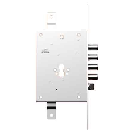 SERRATURA PORTE BLINDATE CILINDRO EUROPEO '70128/70137' CIPIERRE E70 - Interasse catenacci 28 mm - CIPIERRE