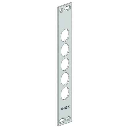 CONTROPIASTRA INOX 'CP2500' SECUREMME Interasse 37 mm - SECUREMME