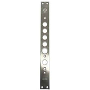 FRONTALE INOX 'FR2530' SECUREMME Interasse 37 mm - SECUREMME