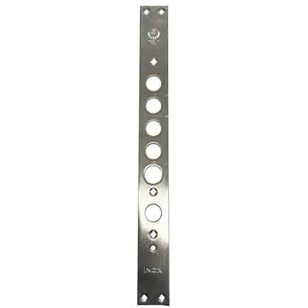 FRONTALE INOX 'FR2530' SECUREMME Interasse 37 mm - SECUREMME