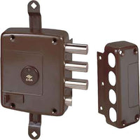 SERRATURA DA APPLICARE A DOPPIA MAPPA ART. 57167 CISA E64 Dx - CISA