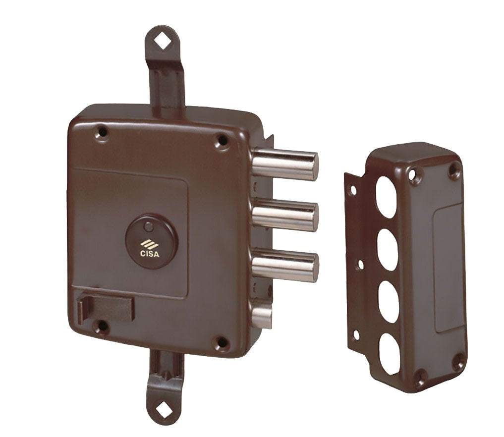 SERRATURA DA APPLICARE A DOPPIA MAPPA ART. 57167 CISA E64 Dx - CISA