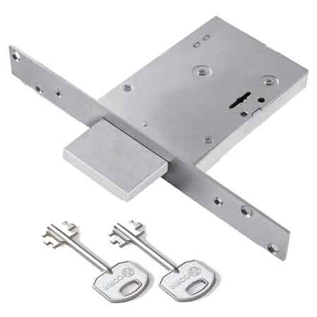 SERRATURA A DOPPIA MAPPA INFERRIATE ART. 8TD1004 YALE E60 - scatola 113x82 mm - YALE