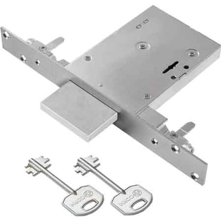 SERRATURA A DOPPIA MAPPA INFERRIATE ART. 8TD1014 YALE E70 - scatola 123x82 mm - YALE