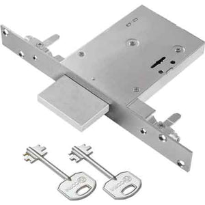 SERRATURA A DOPPIA MAPPA INFERRIATE ART. 8TD1014 YALE E70 - scatola 123x82 mm - YALE