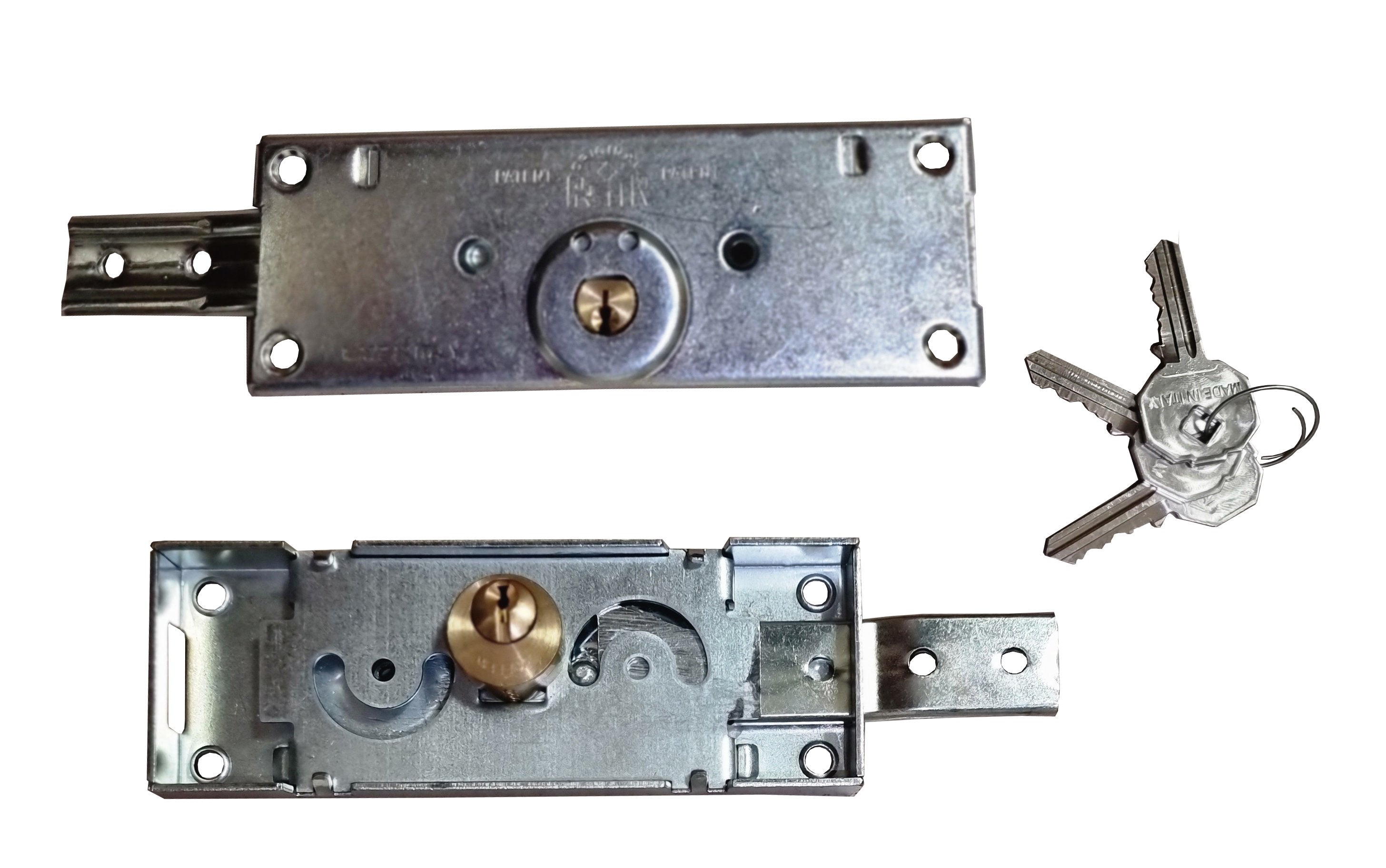 SERRATURA SERRANDA LATERALE CHIAVE PROFILO PREFER Sinistra (A412) - PREFER