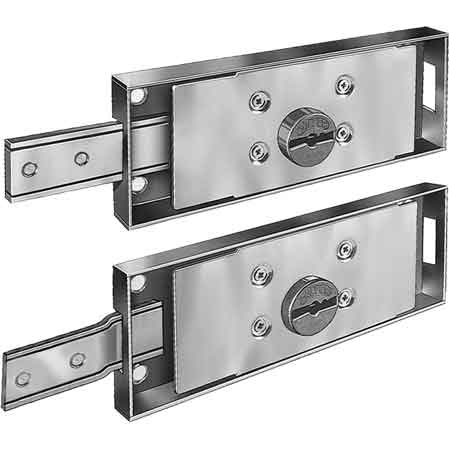 SERRATURA SERRANDA CHIAVE A DOPPIA MAPPA PREFER Destra (8632) - PREFER