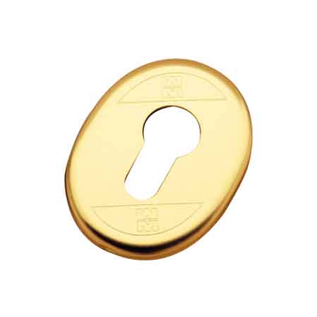 MOSTRINA PER CILINDRO EUROPEO Cromo satinato - MOTTURA