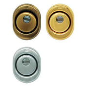 DEFENDER PER PORTE BLINDATE '325C' ATRA CIPIERRE h 18 mm - Col. Ottone lucido - CIPIERRE