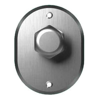 POMELLINI ESAGONALI PER CILINDRO CON MOSTRINA '331' CIPIERRE Ø 35 - Col. Ottone lucido - CIPIERRE