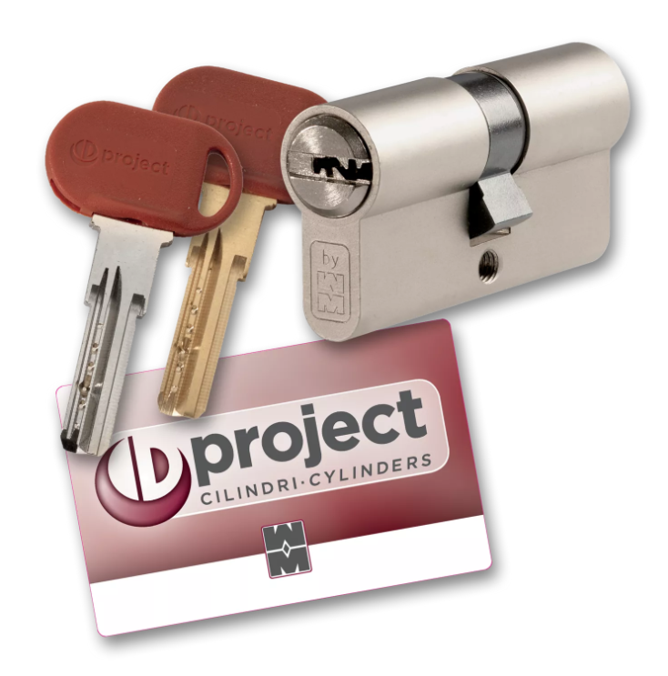 CILINDRO SAGOMATO DI SICUREZZA 'PROJECT' MOTTURA 92 mm(36+10+46) - MOTTURA