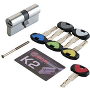 CILINDRO SAGOMATO 'K2' SECUREMME 120 mm (45+10+65) - SECUREMME