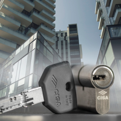 CILINDRO EUROPEO DA INFILARE ASIXP8 ART. 0Q310 CISA 100 mm (24,5+10+64,5) - CISA