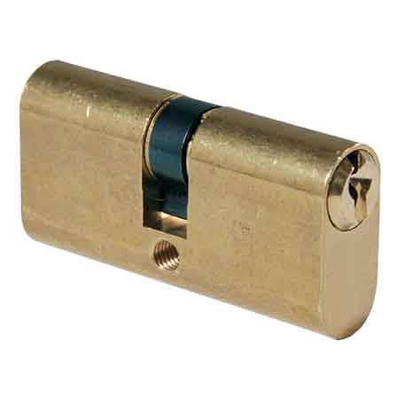 CILINDRO OVALE OTTONE 'F300' ISEO 54 mm (23+8+23) - ISEO