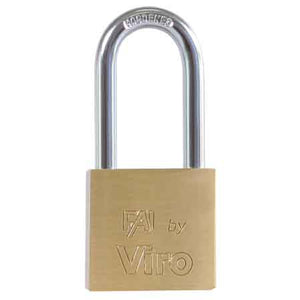 LUCCHETTO AD ARCO LUNGO 'FAI' 50x90 mm - VIRO