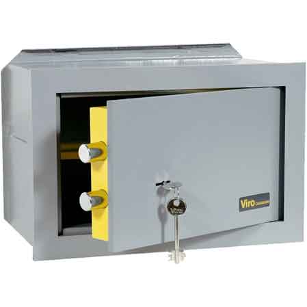 CASSAFORTE CON CHIAVE 'CASASICURA' VIRO 490x200x360h - VIRO