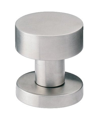 POMOLO FISSO INOX 'PIANO' Ø 52 mm - Col. Inox satinato - 2 pezzi- FIMET MANIGLIE