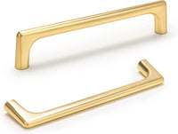 MANIGLIA PER MOBILI '1312' Interasse 96 mm - Oro lucido - COSMOV