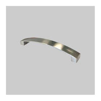 MANIGLIA PER MOBILI '15EU.006' Interasse 128 - Cromo opaco - METAL GROUP