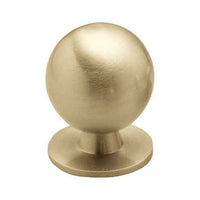 POMOLO PER MOBILI '2172' 25 mm - Oro lucido - 25 pezzi