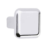 POMOLO PER MOBILI 'GN04' 20x20 mm - Cromo opaco - 25 pezzi- METAL GROUP