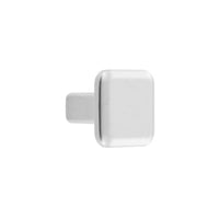 POMOLO PER MOBILI 'GN04' 20x20 mm - Cromo opaco - 25 pezzi- METAL GROUP