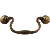 MANIGLIA PER MOBILI '5050' Interasse 96 mm - Patinato antico - GIUSTI